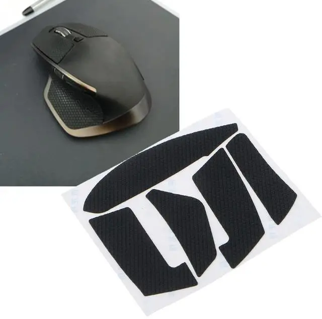 Alt view image 2 of 4 - Fully-Wrap Mouse Skin Anti-slip Tape Mouse Skates Side Stickers for MX Master 2S Mouse Black
