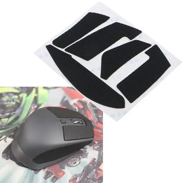 Alt view image 4 of 4 - Fully-Wrap Mouse Skin Anti-slip Tape Mouse Skates Side Stickers for MX Master 2S Mouse Black
