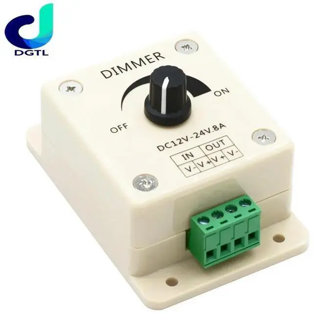 Main image of Voltage Regulator DC-DC Voltage Stabilizer 8A Power Supply Adjustable Speed Controller DC 12V LED Dimmer 12 V