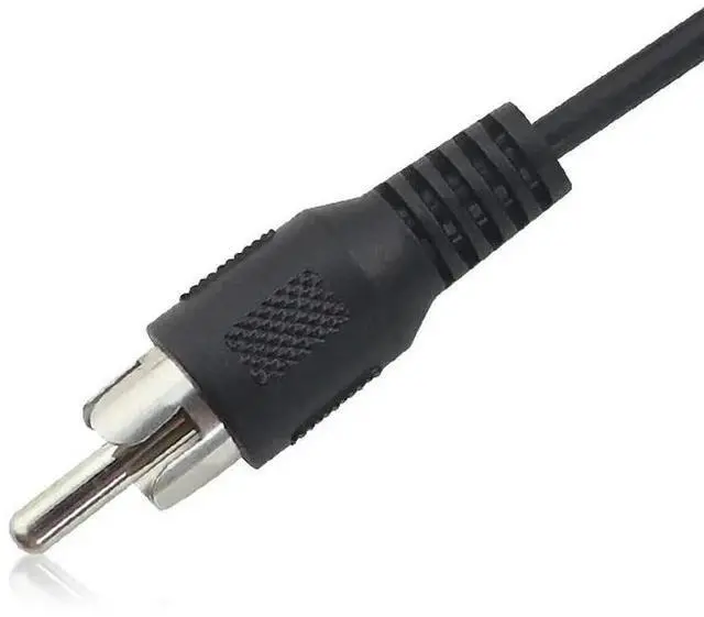 Alt view image 3 of 3 - 1pc Rca Male To Upper Tin Lotus Head Audio Cable AV Cable Single Head Speaker Audio Cable 1 Meter Pure Copper