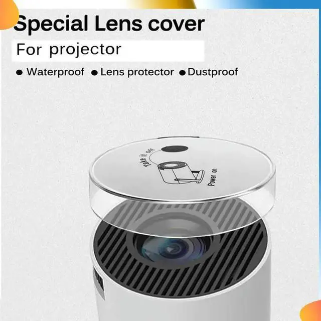 Alt view image 3 of 4 - HY300PRO Projector Lens Cover Avoid Dust Protection Machine Projector Specific Cap For Hy300pro Projector