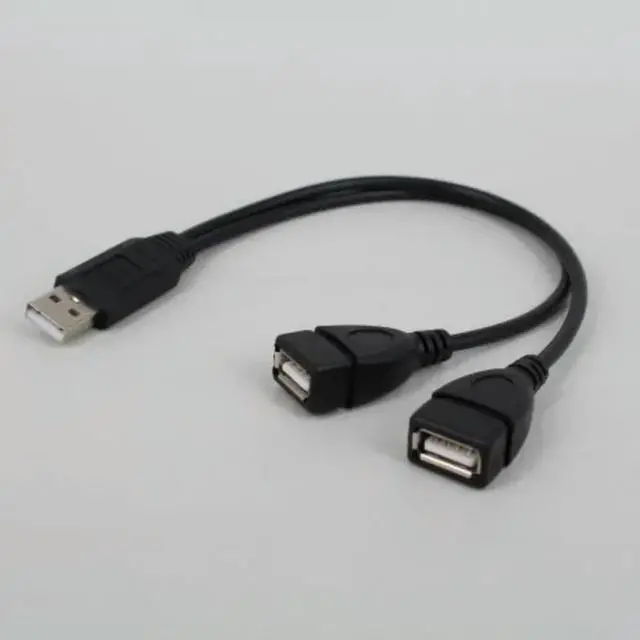 Alt view image 2 of 3 - USB Data Cable, Charging Cable for Hard Disk and Network Card Connection, 2 In 1 Usb2.0 Extension Cable Male To Female