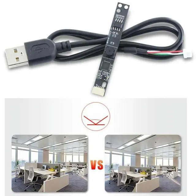 Alt view image 3 of 4 - 0.3 Million Pixel YUY2 Mini Webcam Industrial Webcam Board Laptop Replacement