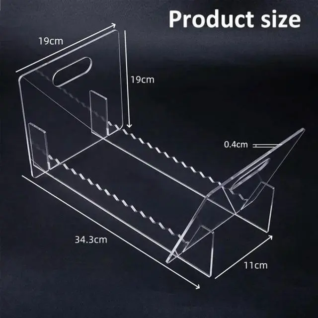 Alt view image 4 of 4 - Record Display Stand Vinyl Record Holder Vinyl Record Holder Record Holder
