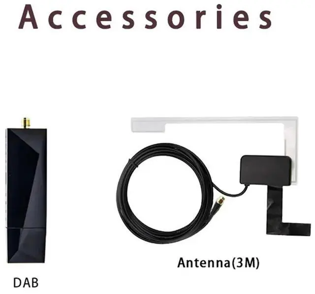 Alt view image 3 of 4 - Radio Tuner+ DAB USB 5V Dongle Receiver 170-240Mhz Car Audio Adapter FM Transmitter Box For Android 5.1 Above Vehicles