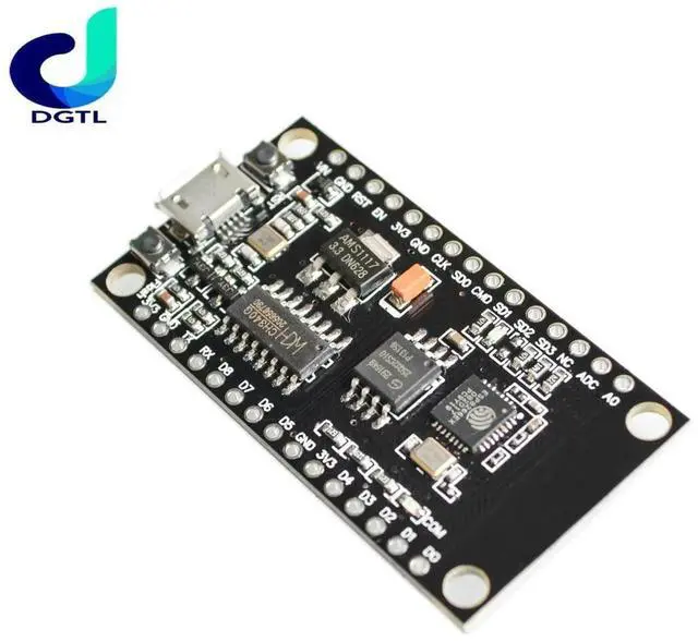 Alt view image 2 of 3 - 1pcs ESP8266 CH340G CH340 G NodeMcu V3 Lua WIFI module integration of ESP8266 + extra memory 32M Flash, USB-serial