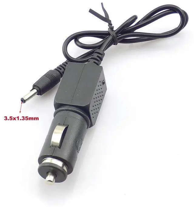 Alt view image 2 of 3 - DC 12V 4.2V dc 3.5x1.35mm male port Adapter Supply Plug Car Power Charger For Flashlight L1