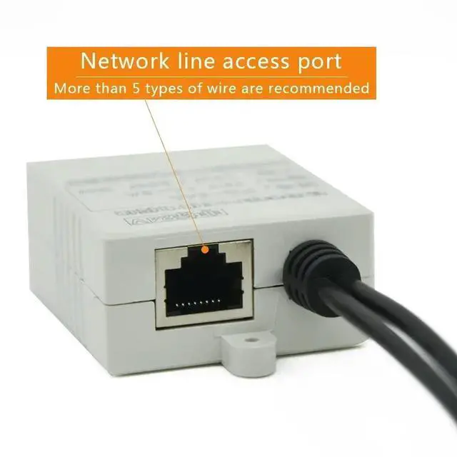 Alt view image 3 of 3 - POE power supply IEEE802.3AF/AT 48V turn 12V2A POE Splitter Standard CCTV Monitor camera