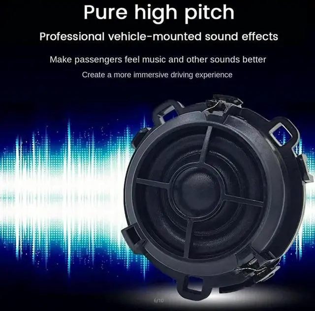 Main image of 4PCS Car Speaker Tweeter 100W 4 2K-22Khz For Sagitar Golf Golf Sportsvan DIY Upgrade Speaker