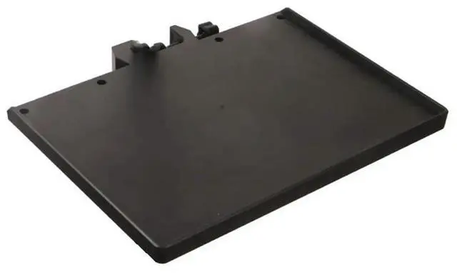 Alt view image 3 of 3 - Microphone Stand Tray Mount Clamp on Rod Holders, Microphone Stand Desk with 24X17.5cm (Stand NOT Included) Rich