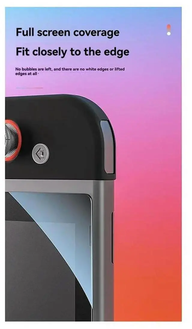 Alt view image 2 of 3 - Tempered Glass Screen Protector* 2 For Nintendo Switch 2 With Positioner EZ-Align Frame Protective Film Set