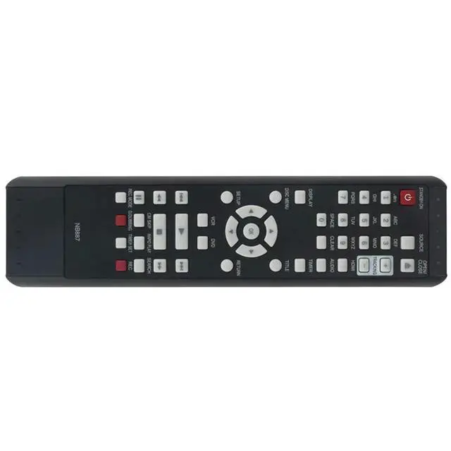 Alt view image 2 of 3 - NB887UD NB887 Remote Control Replacement For Magnavox DVD VCR Combo Player ZV427MG9A RZV427MG9 ZV427MG9 RZV427MG9A Spare P