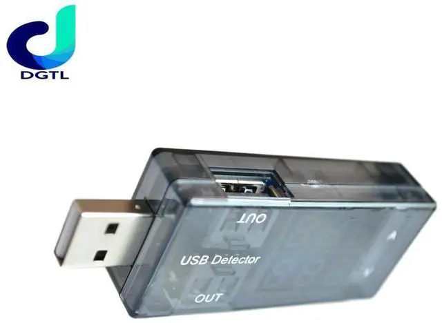 Alt view image 3 of 3 - USB Current Voltage Tester Meter USB Voltage Ammeter USB Detector Double Row Shows 20% off
