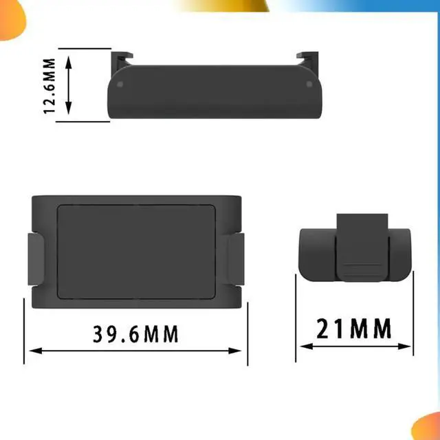 Alt view image 2 of 4 - For Action 2 Magnetic Adapter Mount For Osmo Action 2 Sports Camera Accessories 1/4 Interface