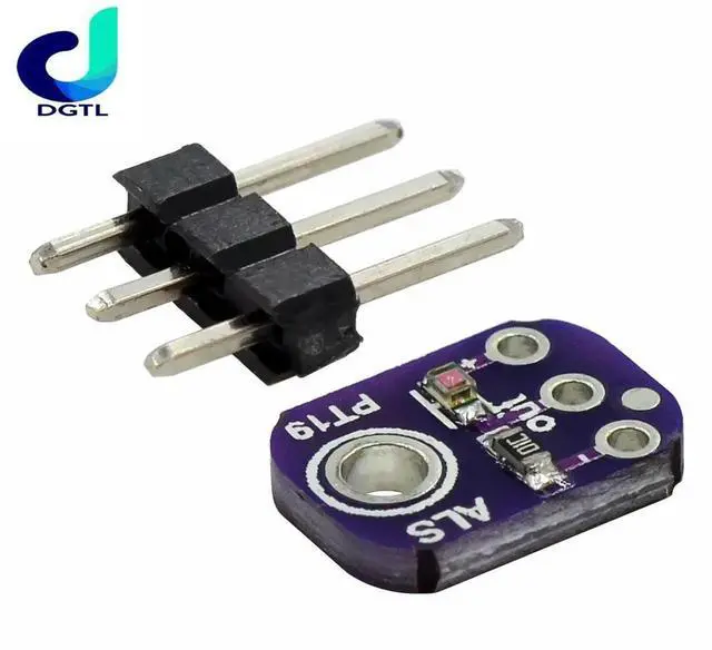 Alt view image 3 of 3 - ALS-PT19 Analog Light Sensor Module High Dynamic Range Light Sensor Breakout Board For 2.5V-5.5V Light UV Sensor Module