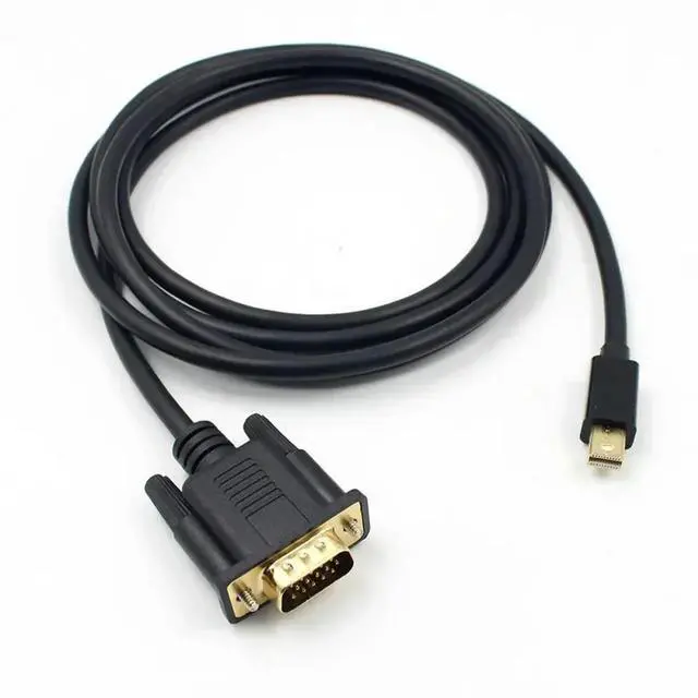 Main image of 1.8m Male To Male DisplayPort to VGA Cable, Displayport VGA Connection Adapter for HDTV, PC, Laptop, Projector