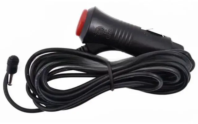 Main image of DC3.5MM Charger Adapter with Switch For Auto Car DVR Camera, GPS Navigation, 12V Input 5V Output, Cable Length 3.5m