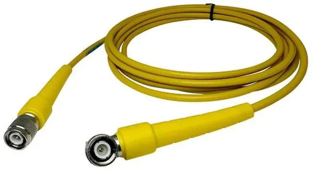 Alt view image 2 of 4 - Yellow Trimble GPS Data Cable For 58957 R8, R7 5800, 5700 GPS RTK TNC-TNC Cable Antenna 2.8M