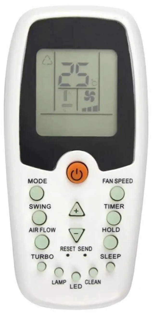 Alt view image 2 of 3 - Remote Control AC Controller Replacement For ZH EZ-01 Universal For Air Conditioners