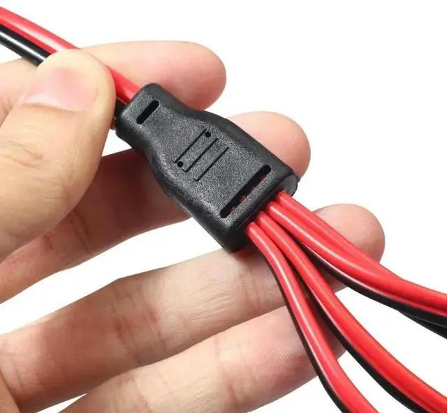 Alt view image 2 of 3 - 1 to 3 Car Cigarette Lighter 3 Way Socket Splitter 12v 24v Power Charger Adapter Female Socket Plug Extension Cord Cable