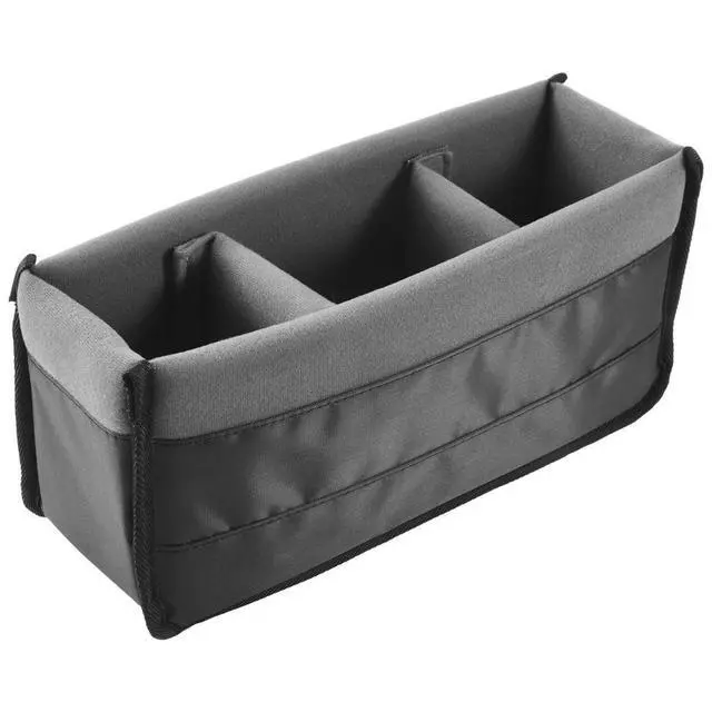 Alt view image 3 of 3 - Shockproof Dslr Slr Camera Insert Organizer Case Partition Divider Protection Case(Black+Grey) Rich