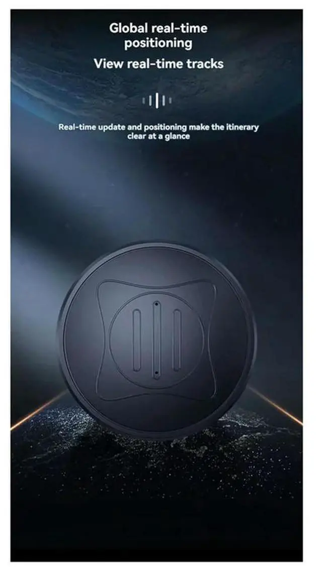 Alt view image 3 of 3 - Mini Magnetic GPS Tracker Anti-Theft Tracking Device For Car/Person/Pet Location Tracker Long Standby Real-Time Locator