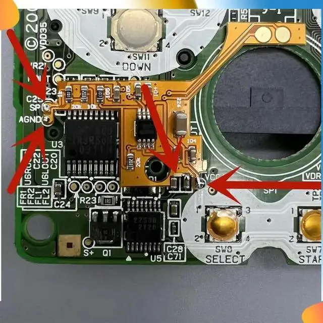 Main image of 1Pcs Low Power Volume Increased Sound Digital Power Amplifier Module For GAMEBOY ADVANCE SP For GBA SP Sound Amplifier Dura