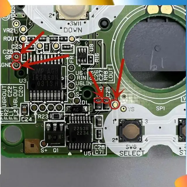 Alt view image 2 of 4 - 1Pcs Low Power Volume Increased Sound Digital Power Amplifier Module For GAMEBOY ADVANCE SP For GBA SP Sound Amplifier Dura