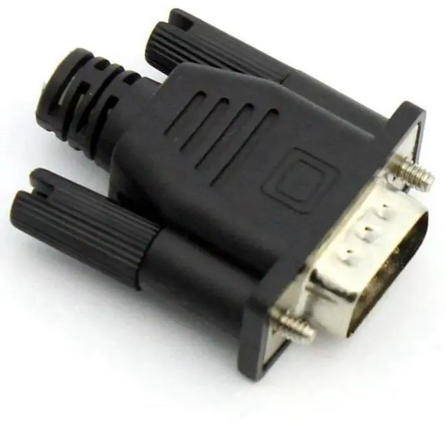 Main image of 2 Pcs VGA Virtual Display Adapter: 1 Pcs DDC EDID Dummy Plug Headless Ghost Display Emulator Lock Plate & 1 P
