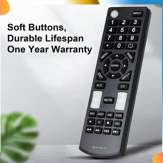 Alt view image 4 of 4 - Universal Remote Control Replacement Fit For All Insignia LED-LCD HDTV TVS NS-RC4NA-18 NS-32D311NA17