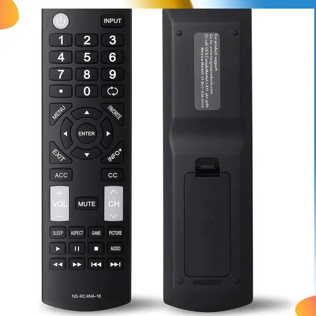 Alt view image 3 of 4 - Universal Remote Control Replacement Fit For All Insignia LED-LCD HDTV TVS NS-RC4NA-18 NS-32D311NA17