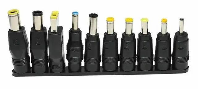 Alt view image 3 of 3 - Laptop Charger Connectors, AC DC Conversion Head Jack, Universal Laptop DC Power Supply Adapter