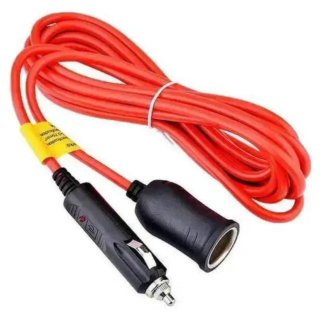 Alt view image 3 of 3 - 12V 24V Female Socket Plug Car Styling Charger Cable 3.6M Car Cigarette Lighter Adapter Plug Extension Cord Socket Styling