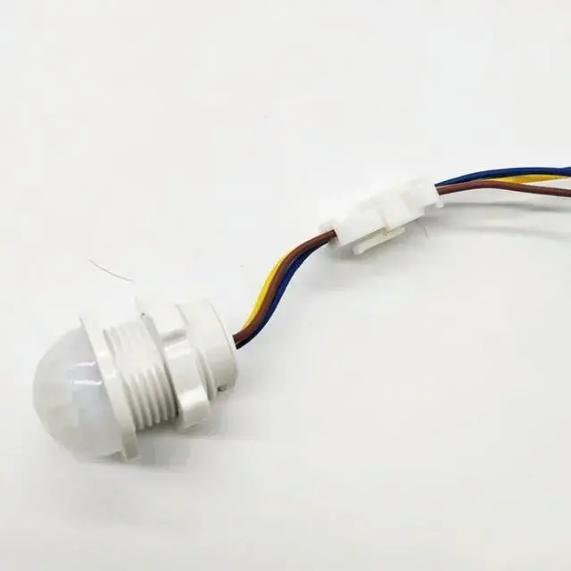 Alt view image 2 of 3 - Smart LED PIR Infrared Motion Sensor Detection 110V 265V Automatic Sensor Light Switch Mini Closet PIR Sensor Detector