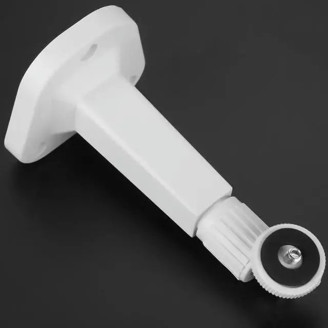 Alt view image 3 of 3 - Wall Mount Rotating Ceiling Bracket Stand Holder 360 Degree Adjustable for CCTV Surveillance Security Camera White