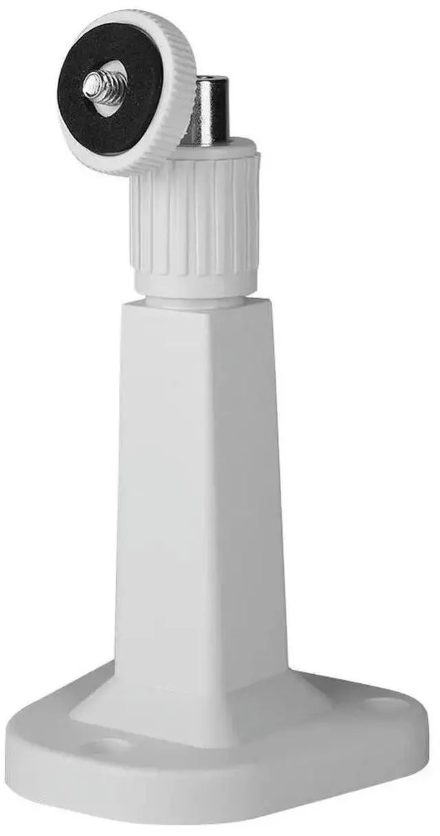 Alt view image 2 of 3 - Wall Mount Rotating Ceiling Bracket Stand Holder 360 Degree Adjustable for CCTV Surveillance Security Camera White