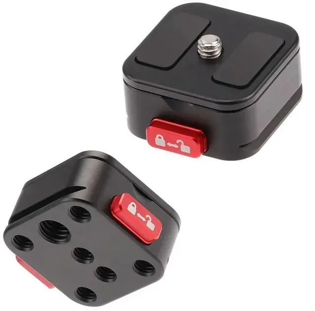 Alt view image 4 of 4 - Quick Release Plate QR Plate Kit- Camera Mount Adapter Tripod Mount Claw For /For //LUMIX Models
