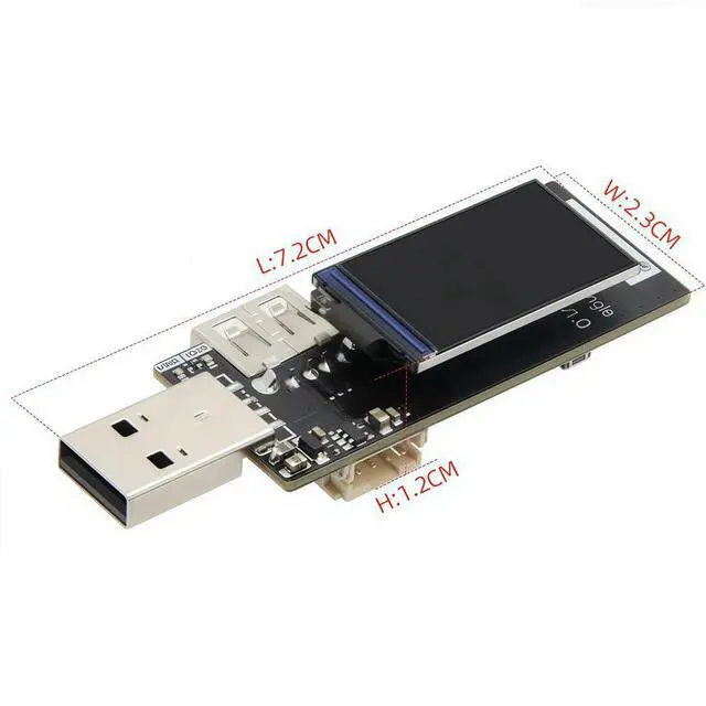 Alt view image 2 of 4 - LILYGO T-dongle ESP32-S2 1.14 inch USB OTG