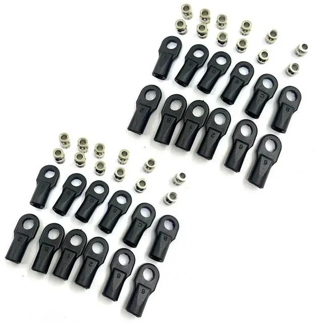 Main image of 24Pcs 5347 Rod End Ball Joint General Trolley Ball Sets For 1/10 Traxxas E-REVO REVO SUMMIT