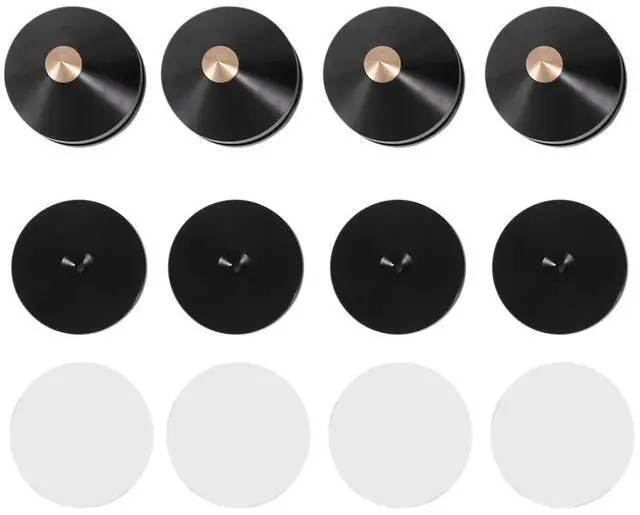 Alt view image 3 of 3 - 1 Sets Speaker Loudspeaker Spikes Stand Feets Audio Speaker Repair Parts Turntable DIY Speaker Stand Shock Pin Nails and Rich