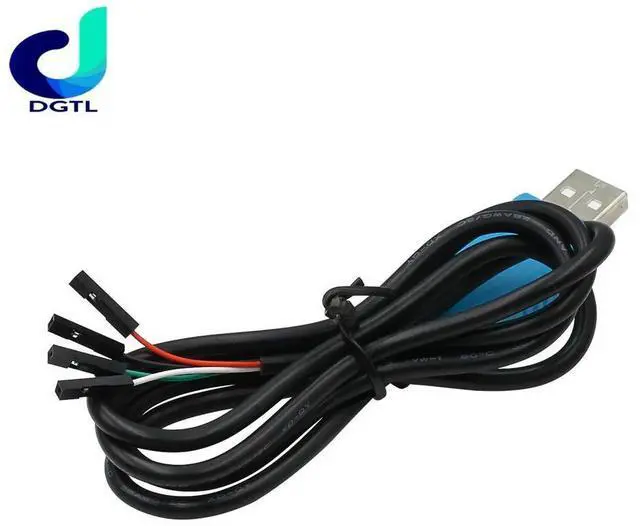 Alt view image 3 of 3 - PL2303 USB to UART TTL Cable Module FT232RL PL2303HX USB Transfer to TTL RS232 Serial Port Adapter Module CH340 Download cable