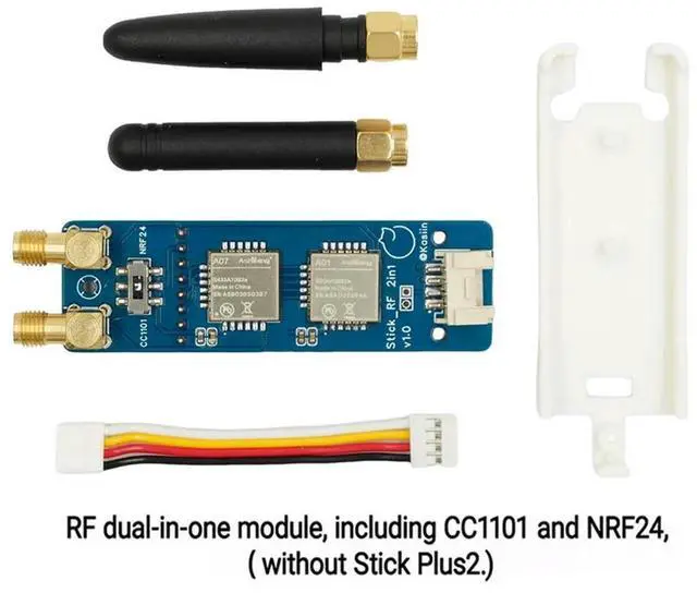 Alt view image 4 of 4 - ESP32 For For Stickcplus 2-In-1 Module With Bruce Firmware Supports NRF24 2.4Ghz And CC1101 433Mhz For Stickc Plus