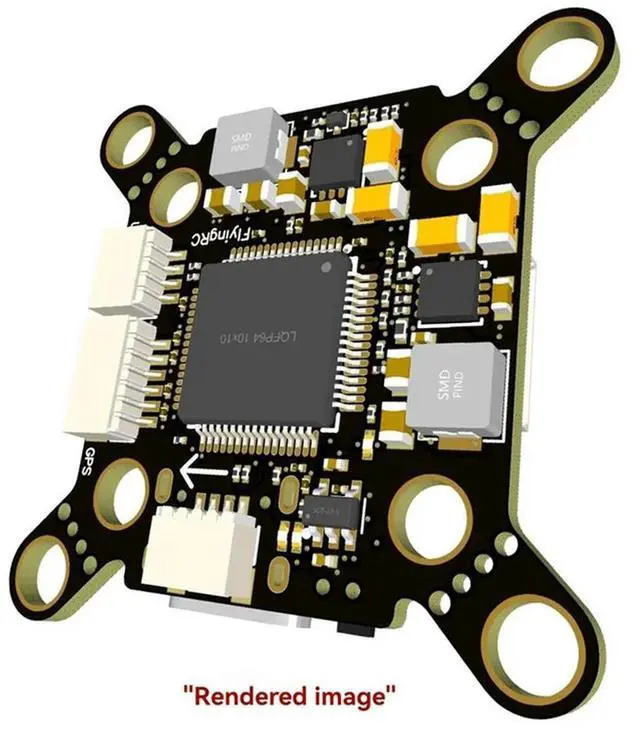Alt view image 2 of 4 - For RC FPV Drone F420 MK1 F405 Flight Controller Support BF/INAV/AP Firmware Compatible 20/30.5Mm Hole Spacing