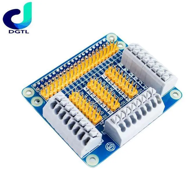 Alt view image 3 of 3 - Raspberry Pi 4 Model B GPIO Expansion Board Extension Module for Robot DIY Experiment Test compatible Raspberry Pi 4B/3B+/3B