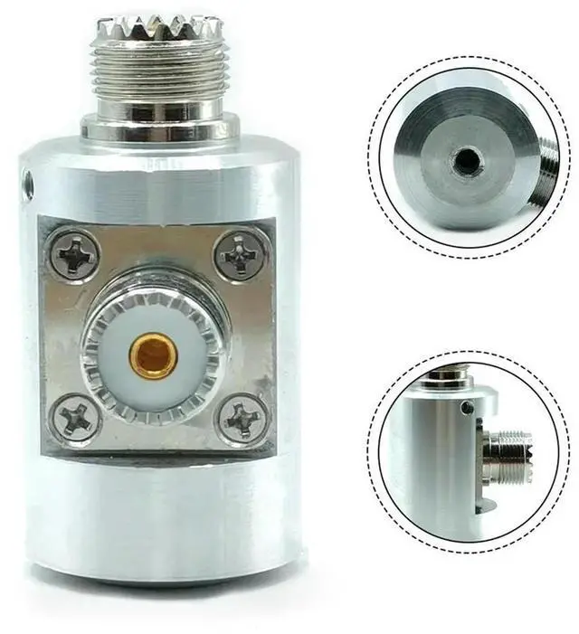 Alt view image 4 of 4 - Adaptable MSK-08 Aluminum Alloy Antenna Base Top M Female Connector For The Pac-12 Antenna Base For Camera Tripod Car Moun