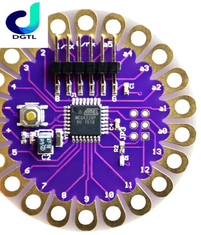 Alt view image 2 of 3 - LilyPad 328 Main Board ATmega328P ATmega328 16M For