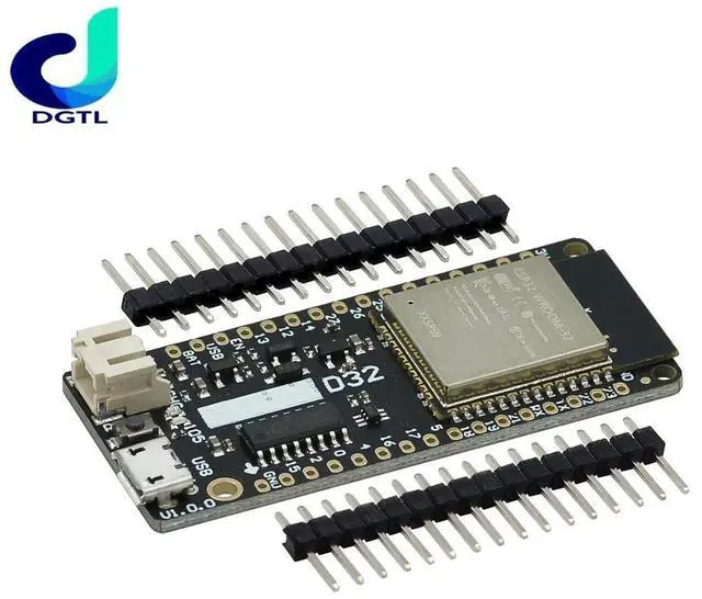 Alt view image 2 of 3 - LOLIN D32 V1.0.0 - wifi & bluetooth board based ESP-32 esp32 ESP-WROOM-32 4MB FLASH MicroPython Compatible