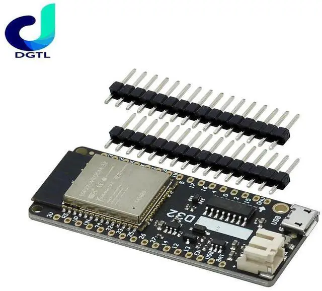 Alt view image 3 of 3 - LOLIN D32 V1.0.0 - wifi & bluetooth board based ESP-32 esp32 ESP-WROOM-32 4MB FLASH MicroPython Compatible