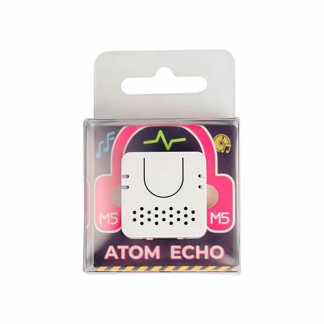 Main image of ATOM Echo programmable speaker with built-in ESP32 Bluetooth Wi-Fi IoT