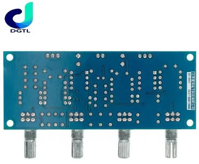 Alt view image 3 of 3 - XH-A901 NE5532 Tone Board preamp Pre-amp With treble bass volume adjustment pre-amplifier Tone Controller For amplifier Board